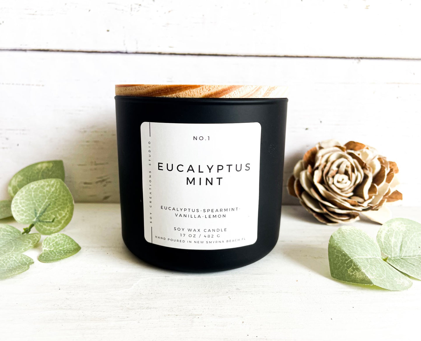 Eucalyptus Mint 3-Wick Soy Candle