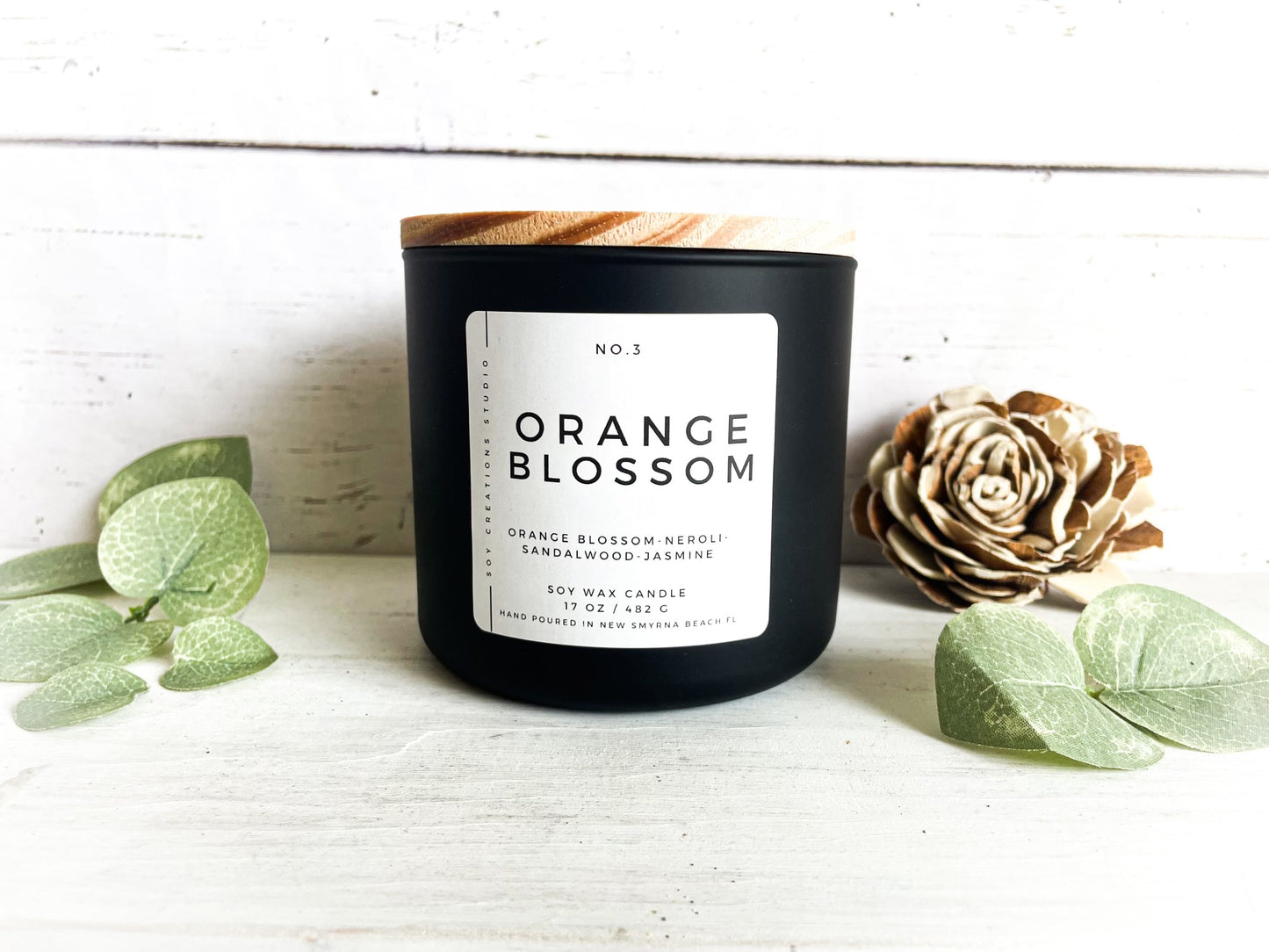 Orange Blossom 3-Wick Soy Candle