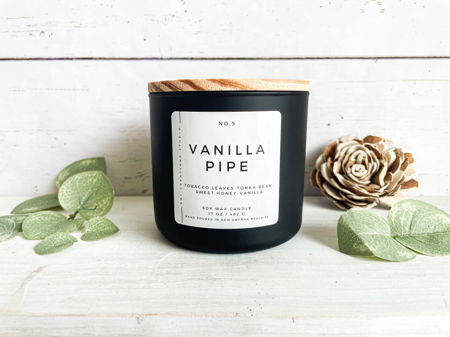 Vanilla Pipe 3-Wick Soy Candle