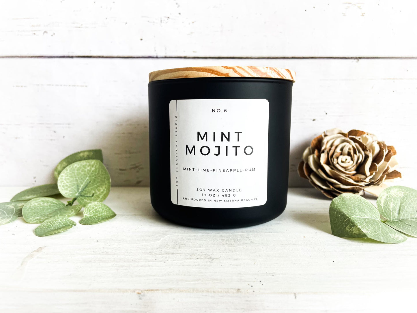 Mint Mojito 3-Wick Soy Candle