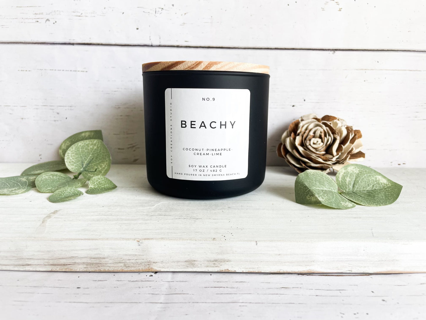 Beachy 3-Wick Soy Candle